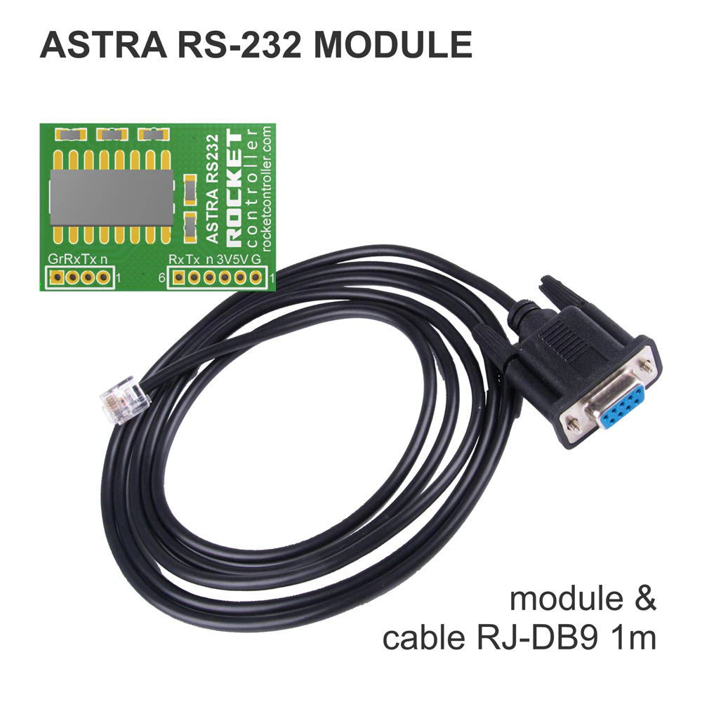 RS-232 embedded communication module for ASTRA controller and ESP32R4