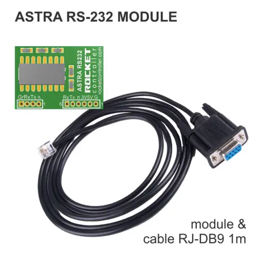 RS-232 embedded communication module for ASTRA controller and ESP32R4